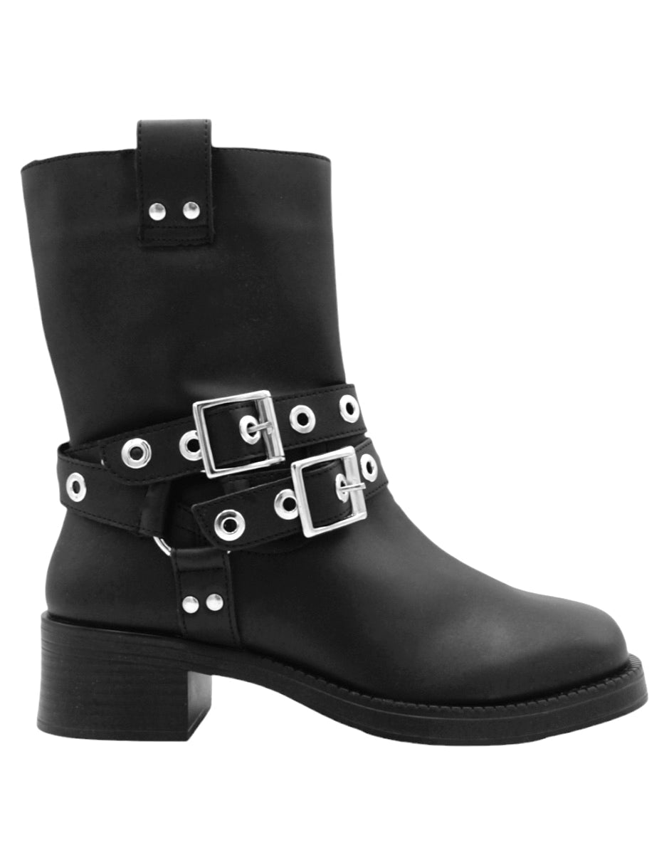 Botas casuales Bide en Piel vegana – Negro