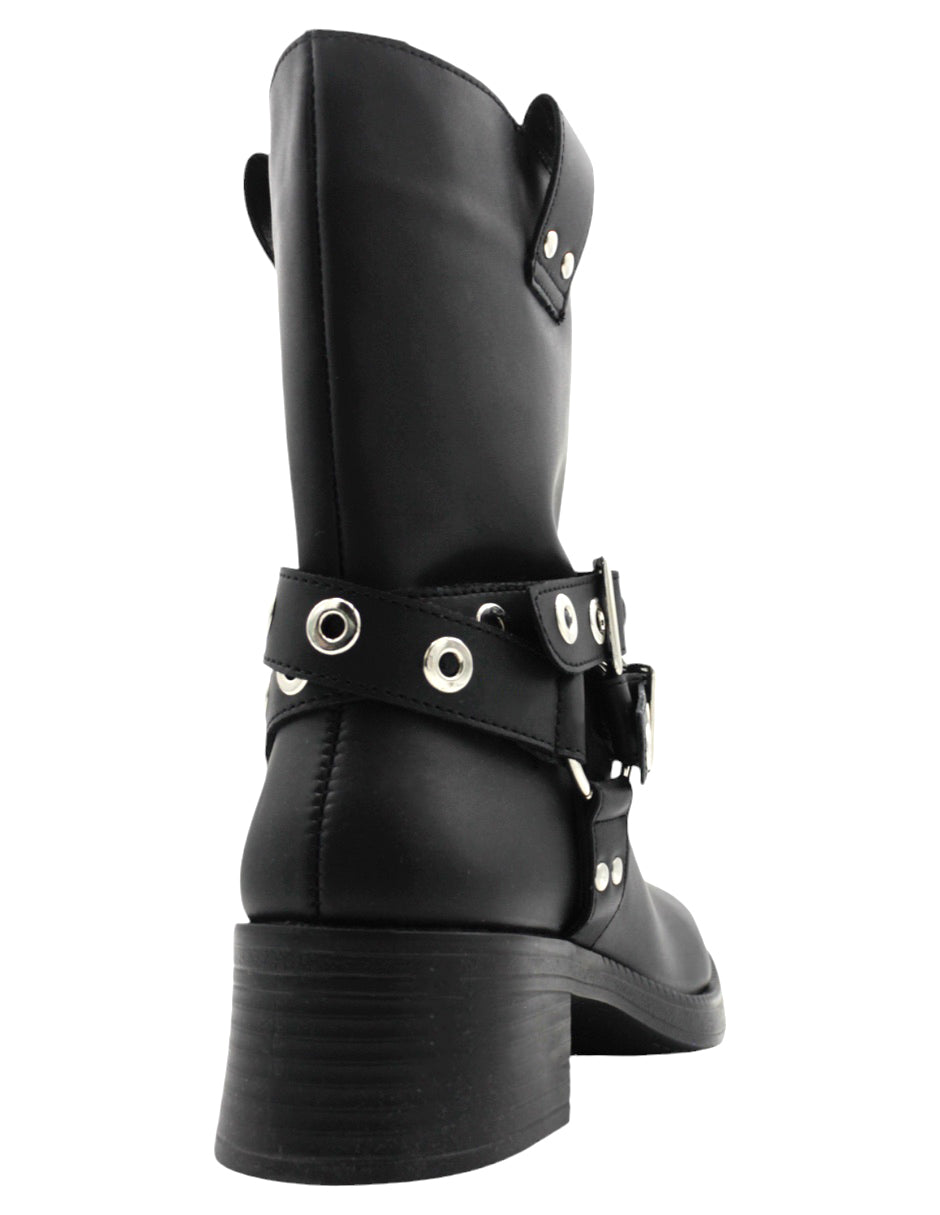 Botas casuales Bide en Piel vegana – Negro