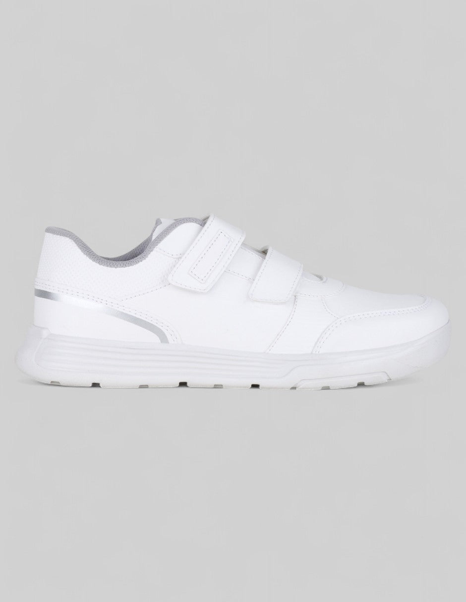 Tenis sin cordones  Xoxo en Piel vegana – Blanco