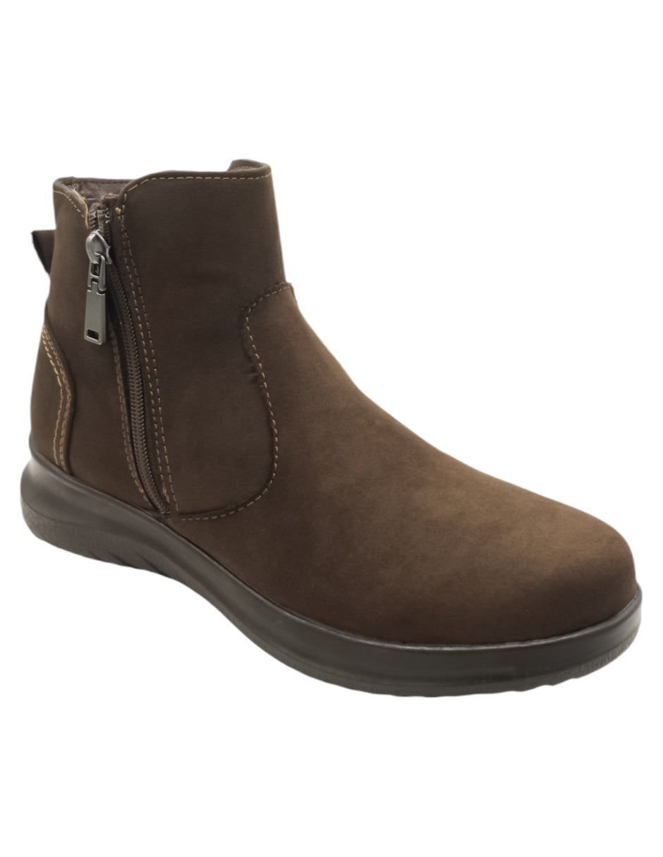 Botas casuales Exterior Gamuza Color Café Para Mujer De RBBASICS