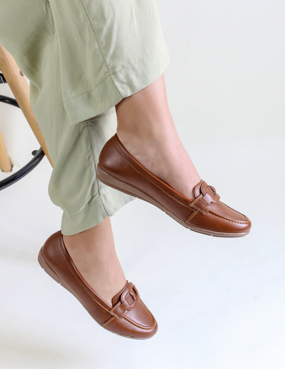 Cuero Zapato Mocasin Cafe Cuero Zapatos Mocasines Cafe Mocasines Cuero Café Doble