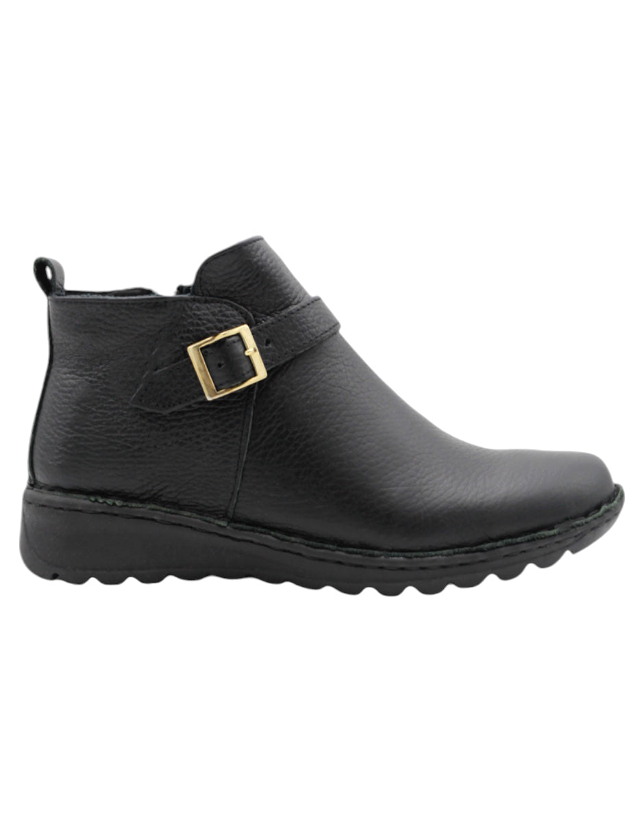 Botas casuales Nevada en Piel vegana – Negro