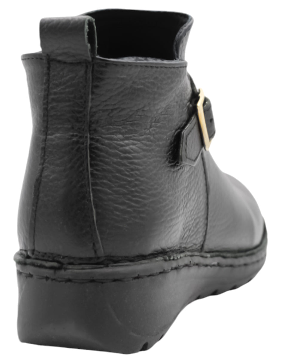 Botas casuales Nevada en Piel vegana – Negro