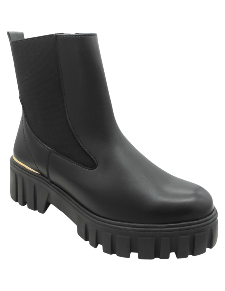 Botas casuales Exterior Piel vegana Color Negro Para Mujer De RBCOLLECTION