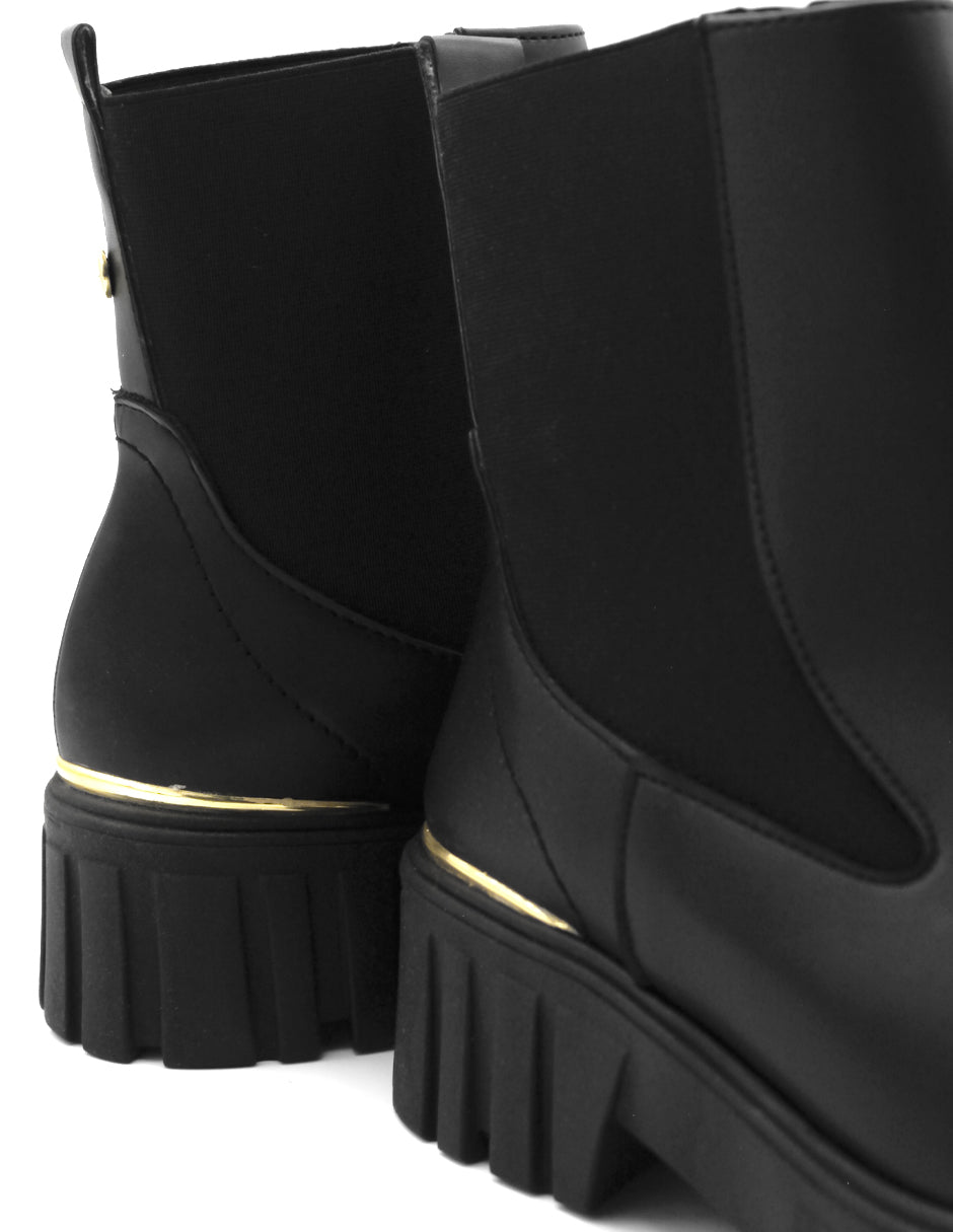 Botas casuales Dune en Piel vegana – Negro