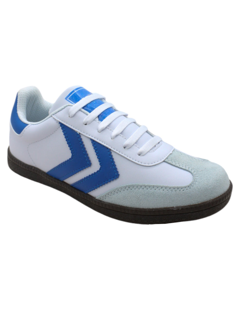 Tenis con cordones Exterior Piel vegana Color Blanco Para Hombre De RBCOLLECTION