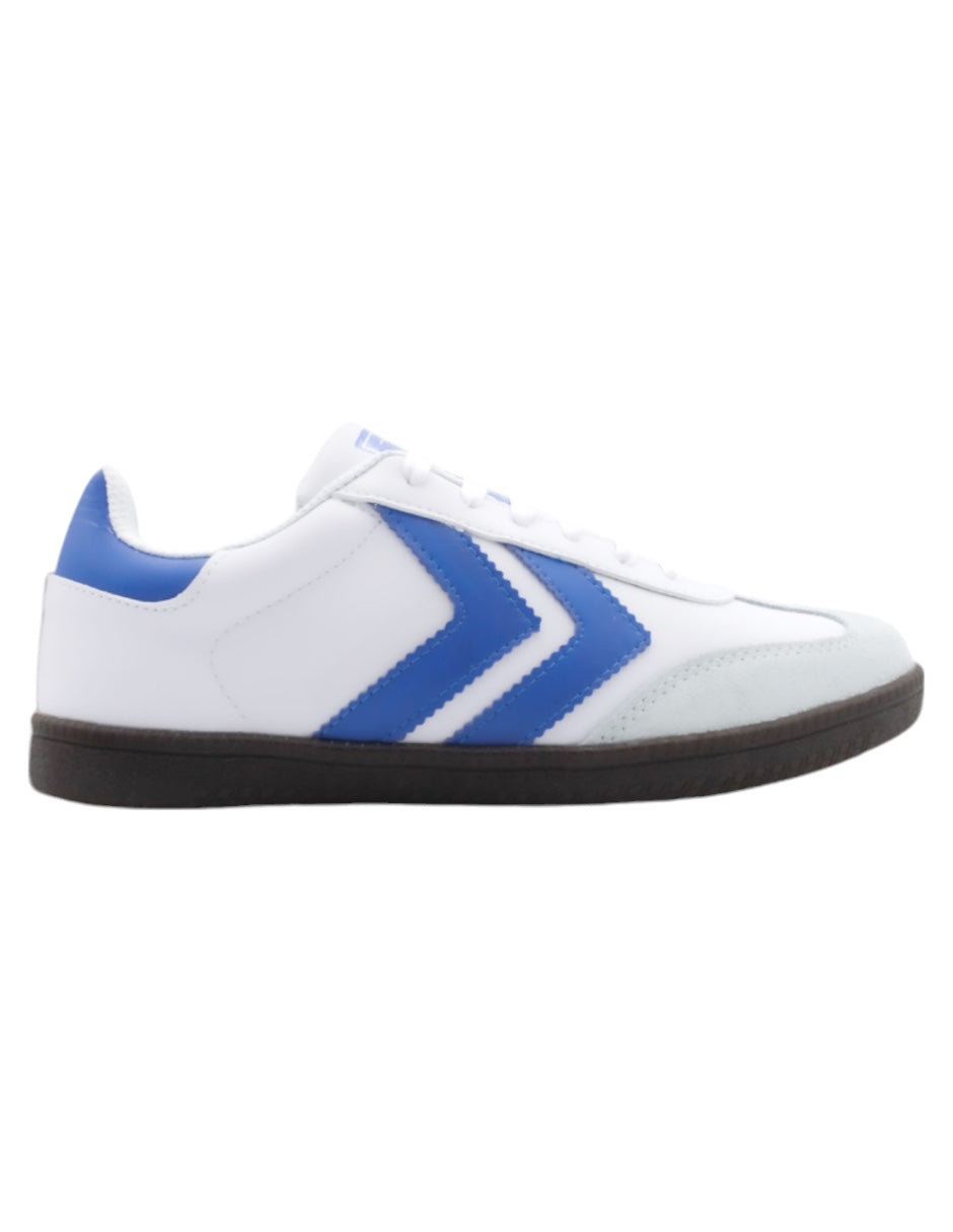 Tenis con cordones Sam en  Piel vegana - Blanco