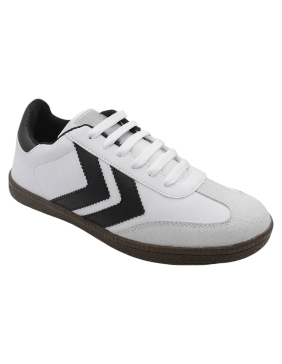 Tenis con cordones Exterior Piel vegana Color Blanco Para Hombre De RBCOLLECTION