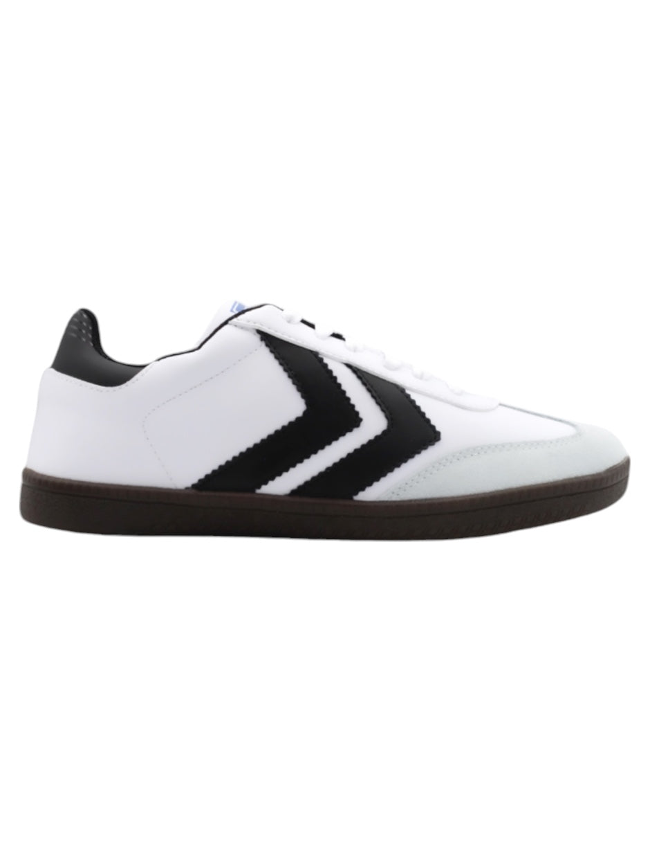 Tenis con cordones Sam en  Piel vegana - Blanco