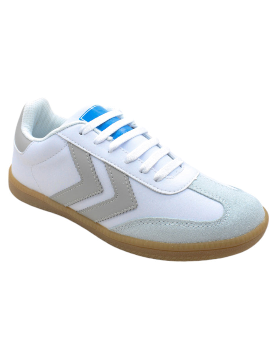 Tenis con cordones Exterior Piel vegana Color Blanco Para Hombre De RBCOLLECTION