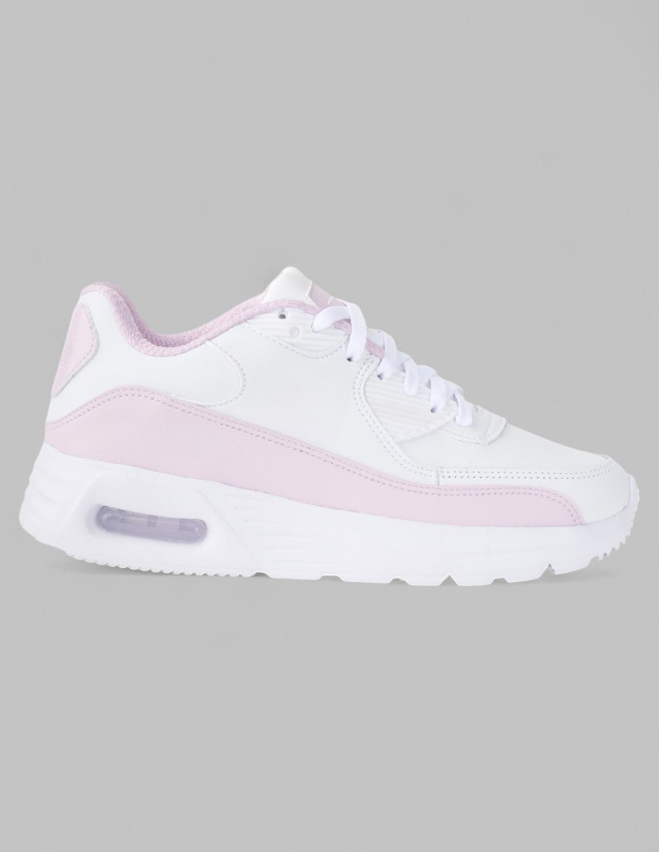 Tenis tipo deportivo Exterior Piel vegana Color Morado Para Mujer De RBCOLLECTION