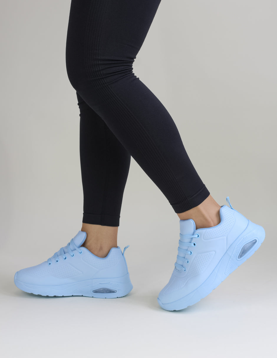 Tenis tipo deportivo  COLOUR en Textil – Azul