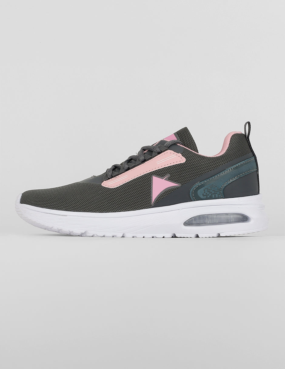 Tenis para entrenamiento Exterior Textil Color Gris Para Mujer De RBMOVE