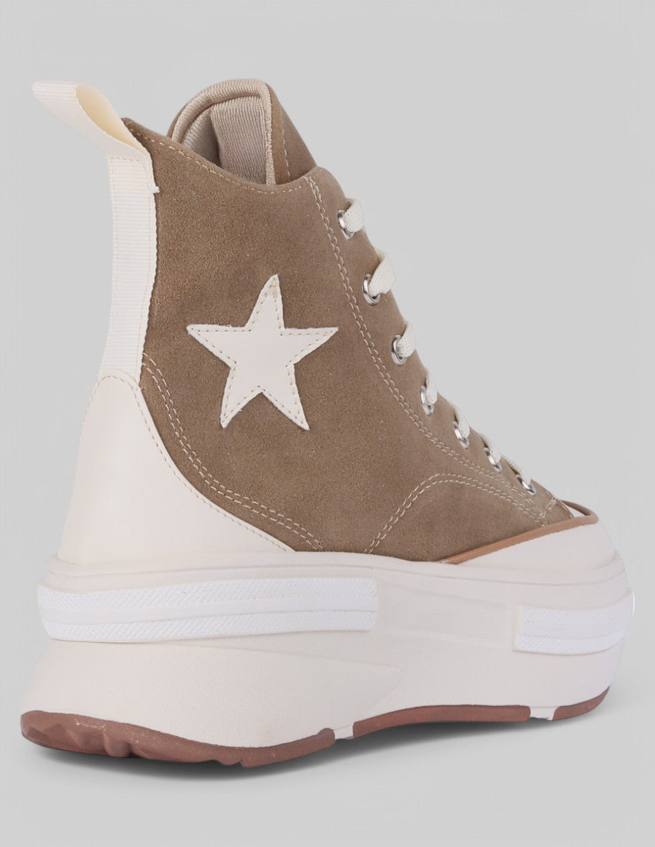Tenis botín Italia Gamuza sintética - Beige