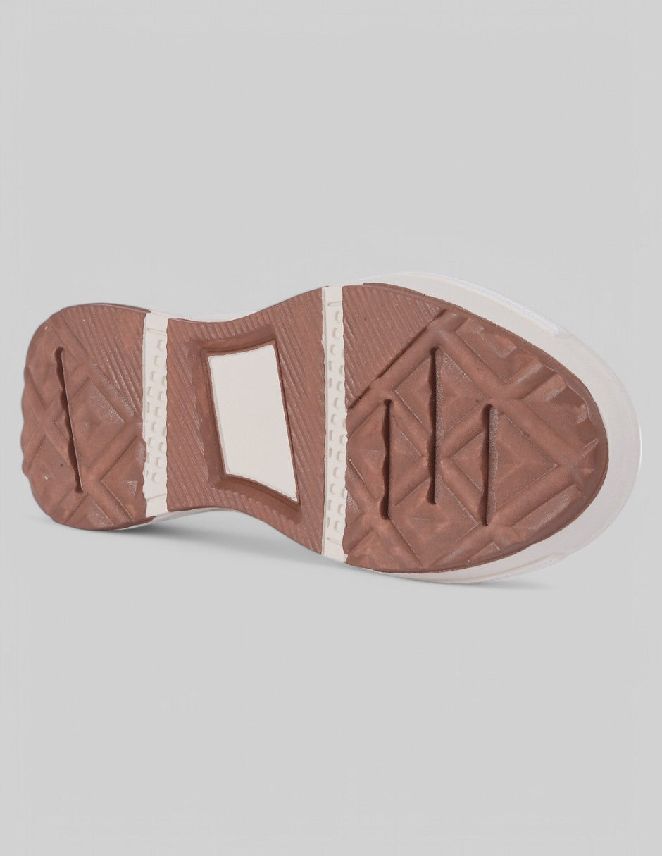 Tenis botín Italia Gamuza sintética - Beige