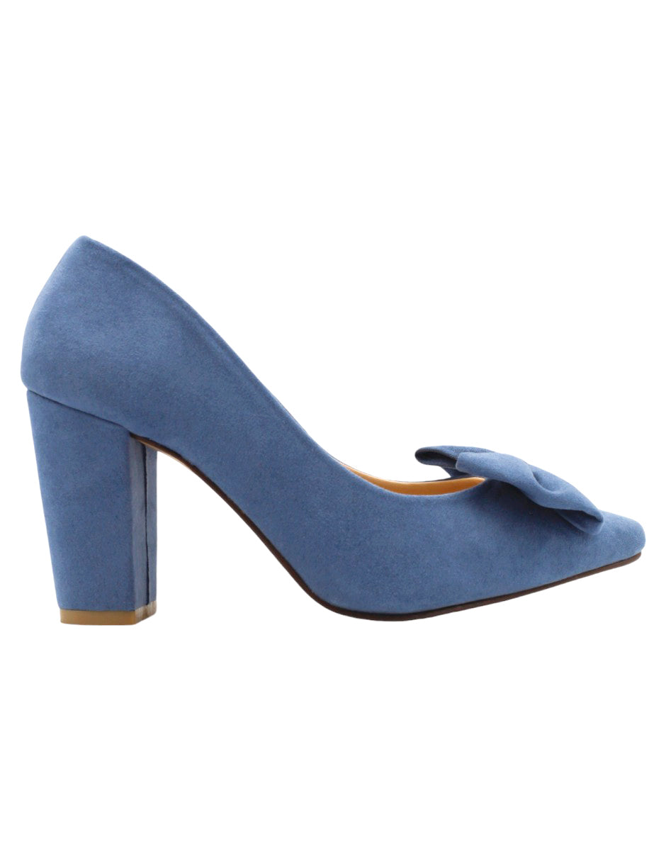 Zapatillas CROGUETTE en Gamuza – Azul