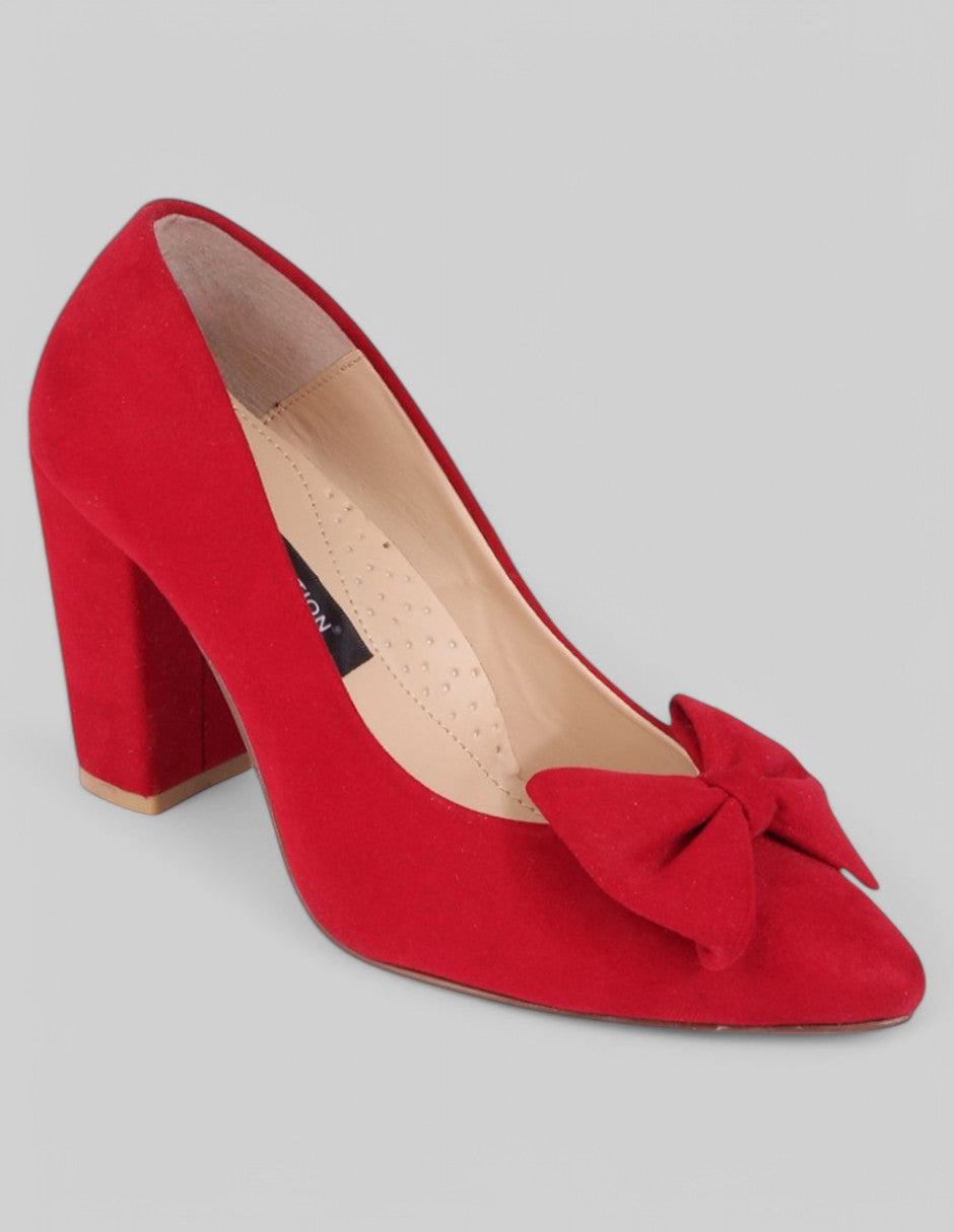 Zapatillas Lady en Gamuza sintética – Rojo