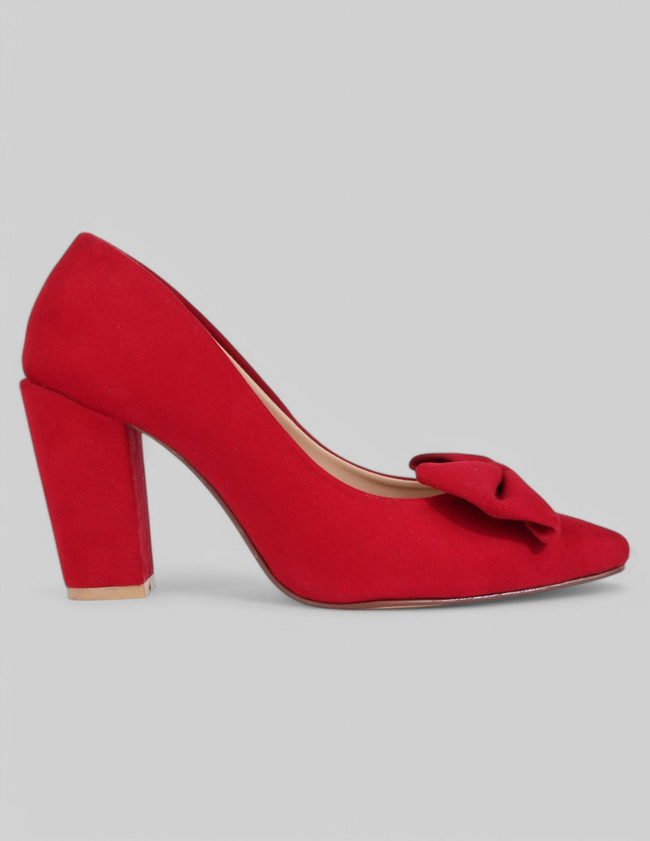 Zapatillas Lady en Gamuza sintética – Rojo