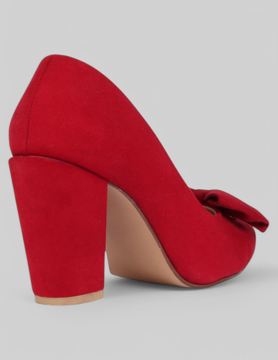 Zapatillas Lady en Gamuza sintética – Rojo