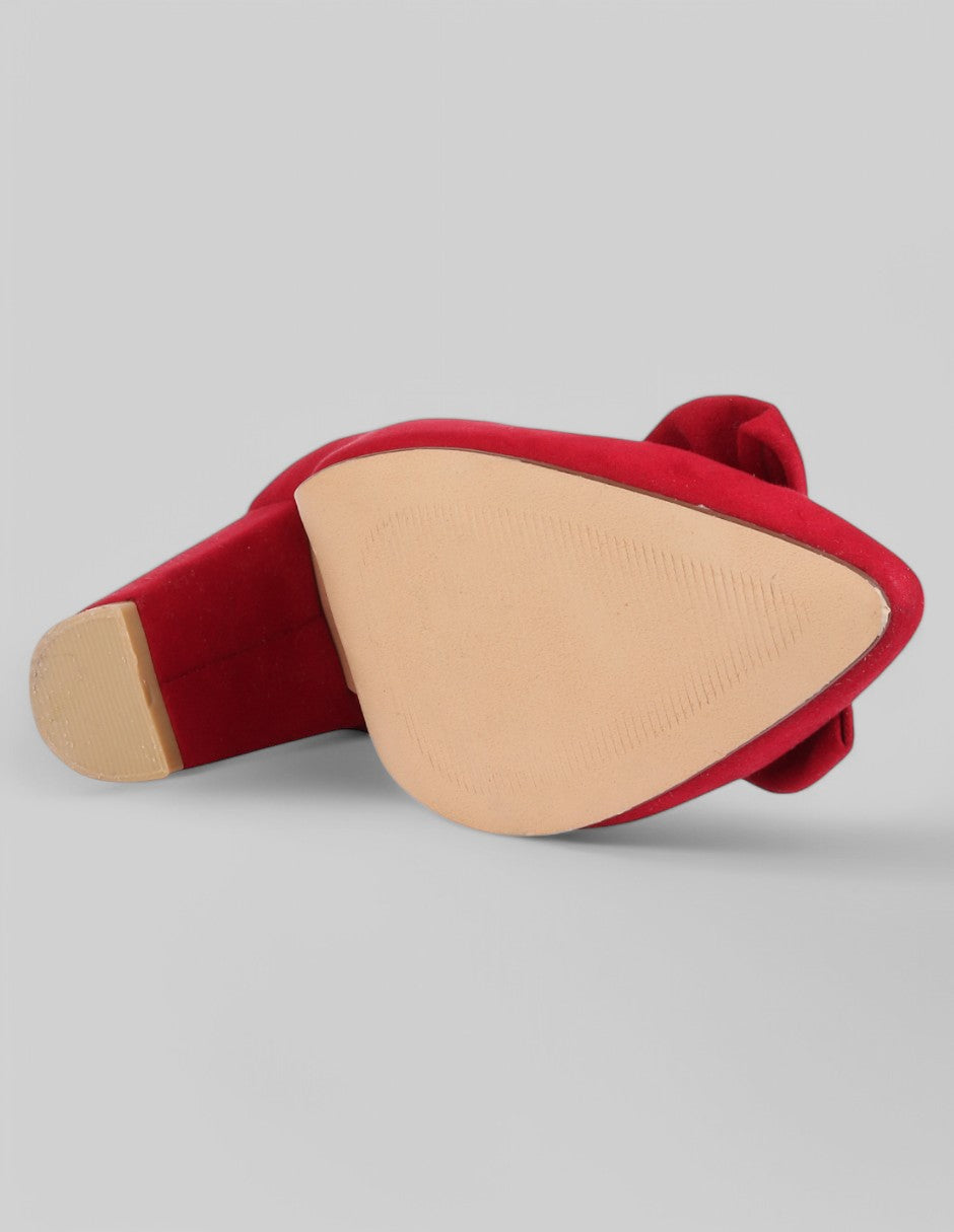 Zapatillas Lady en Gamuza sintética – Rojo