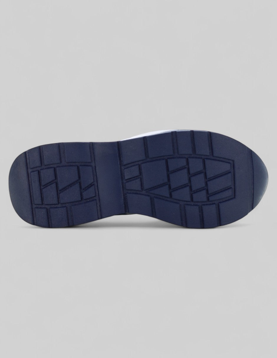 Tenis tipo deportivo  Highline en Textil – Azul