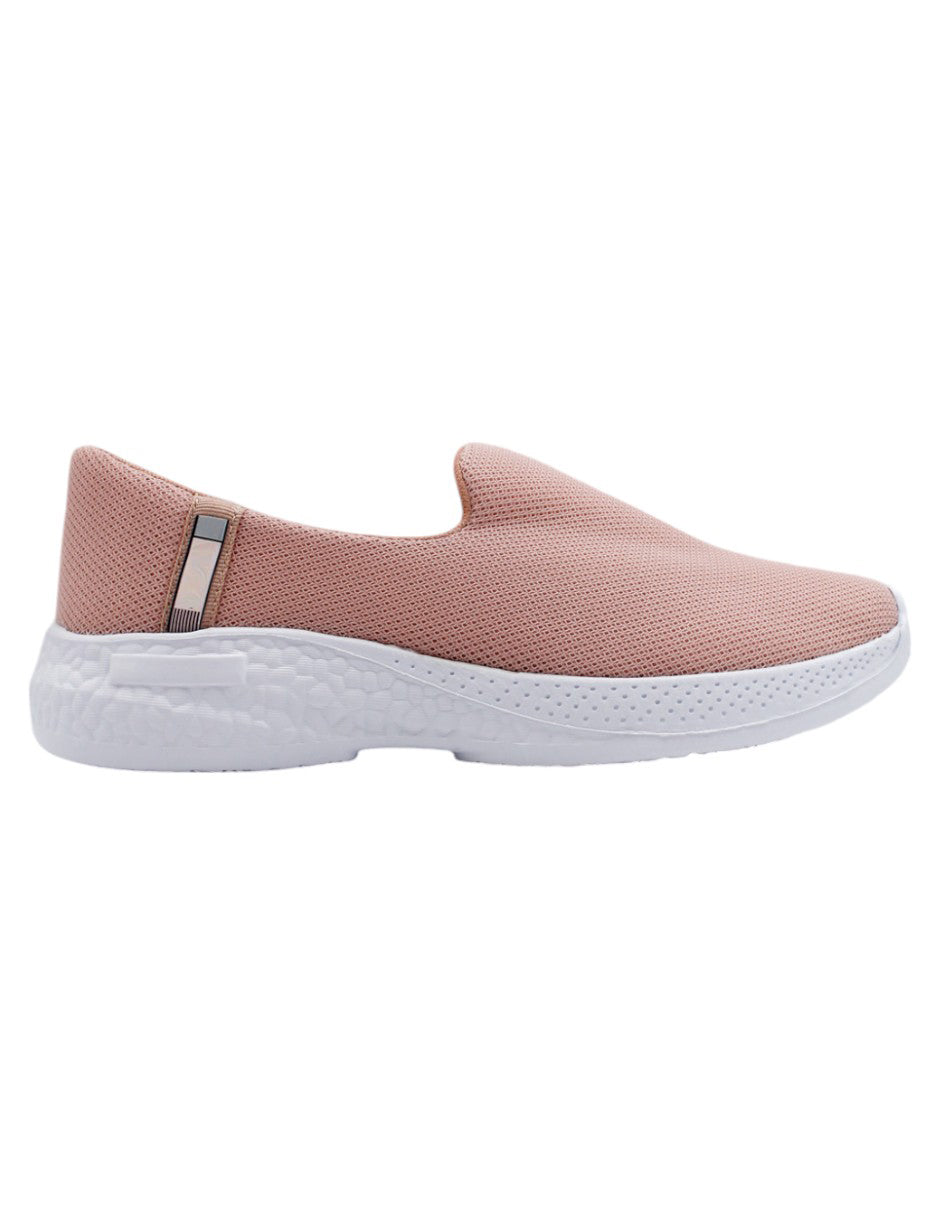 Zapatos de confort Confort en Textil - Rosa