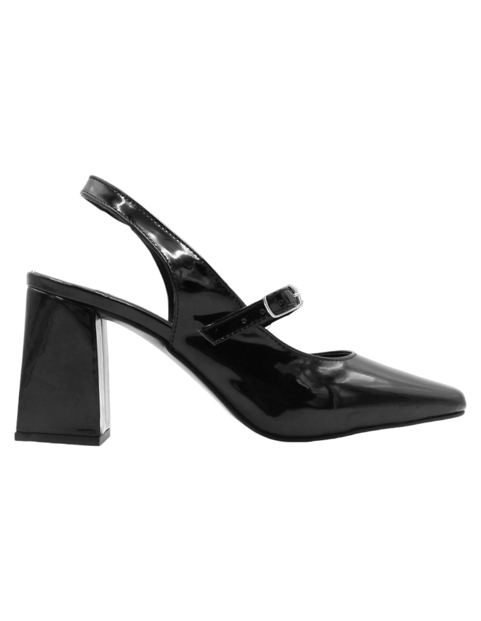 Zapatillas RICH en Charol – Negro