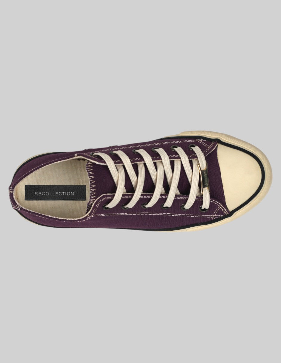 Tenis con cordones Play Textil - Morado