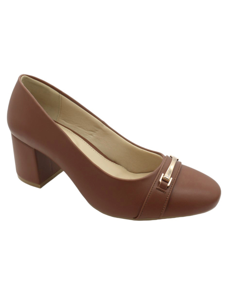 Zapatillas Exterior Piel vegana Color Café Para Mujer De RBCOLLECTION