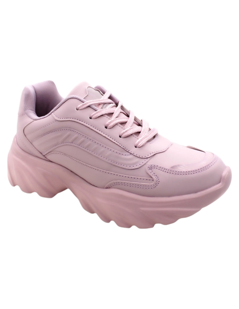 Tenis tipo deportivo Exterior Sintético Color Lila Para Mujer De RBCOLLECTION