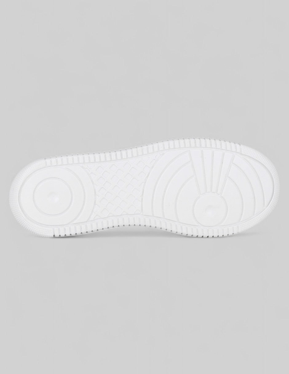 Tenis con cordones  Urban en Piel vegana – Gris