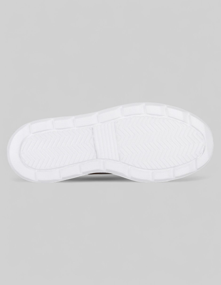 Tenis botín  Urban en Piel vegana – Gris