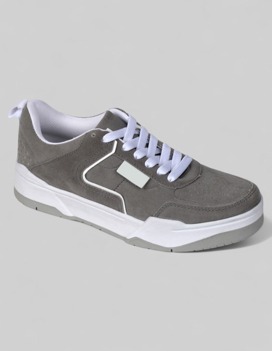 Tenis con cordones Urban Gamuza sintética - Gris