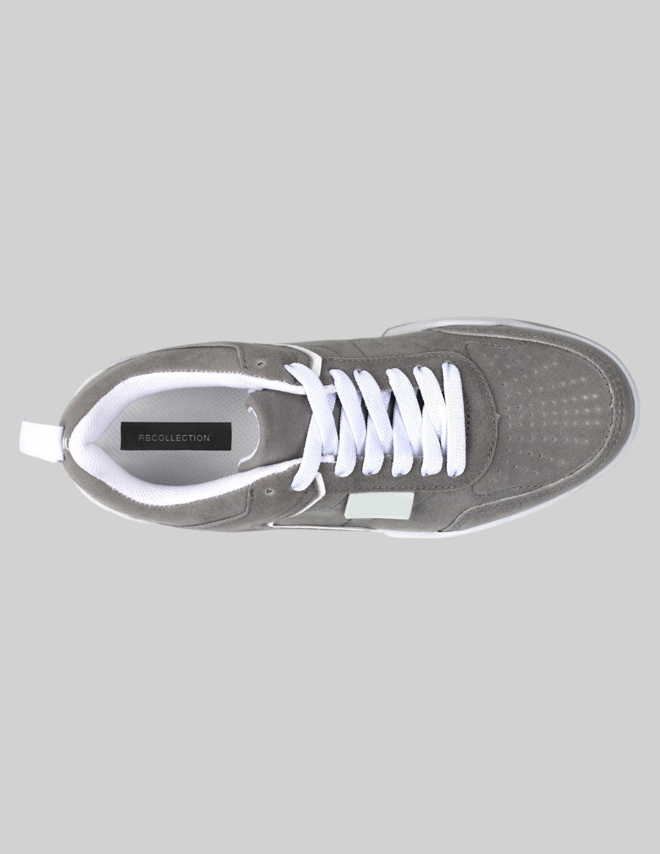 Tenis con cordones Urban Gamuza sintética - Gris