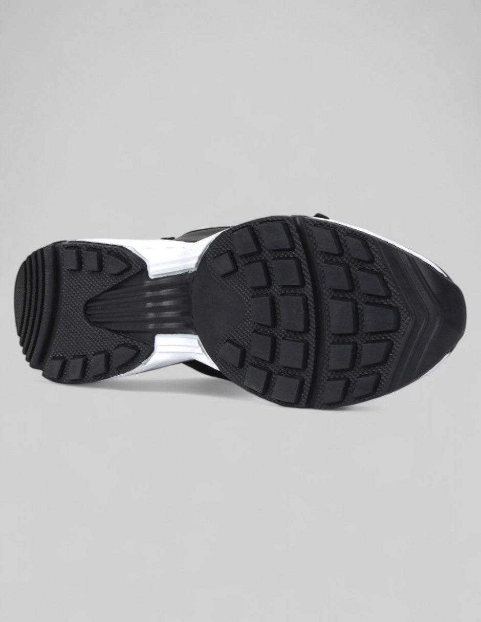 Tenis tipo deportivo Lady Piel vegana - Negro