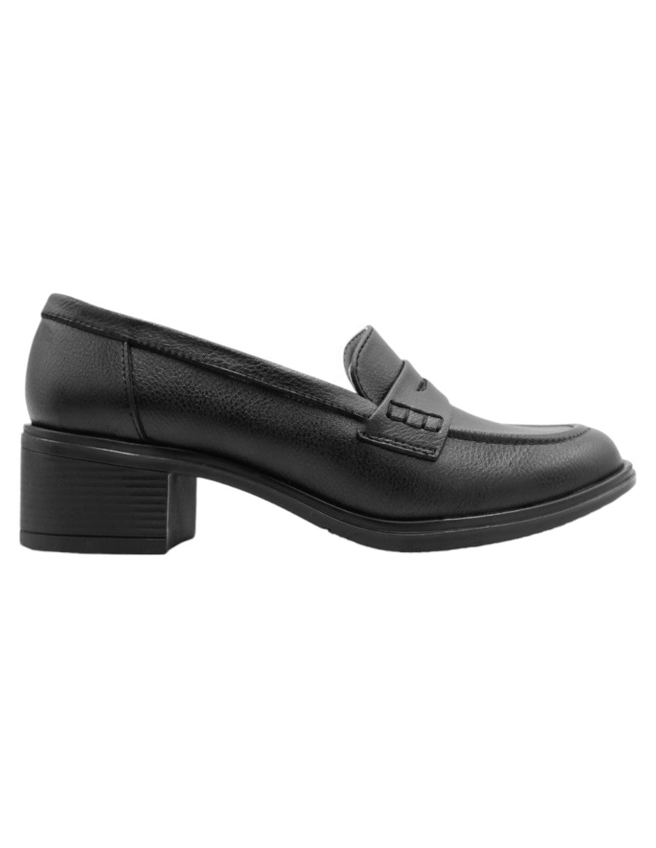 Mocasines Soft en Piel vegana - Negro