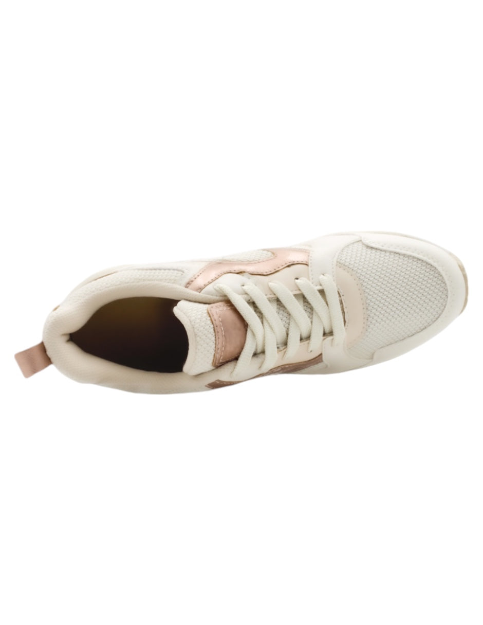 Tenis tipo deportivo  STAR en Textil – Beige