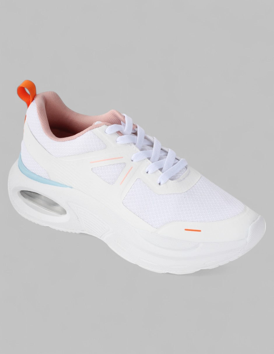 Tenis para correr Sport Textil - Blanco