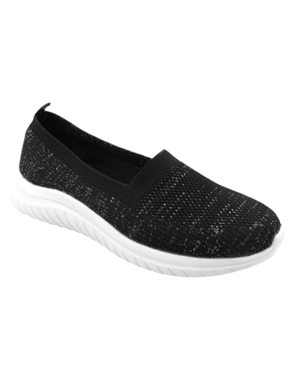 Zapatos de confort Exterior Textil Color Negro Para Mujer De RBBASICS