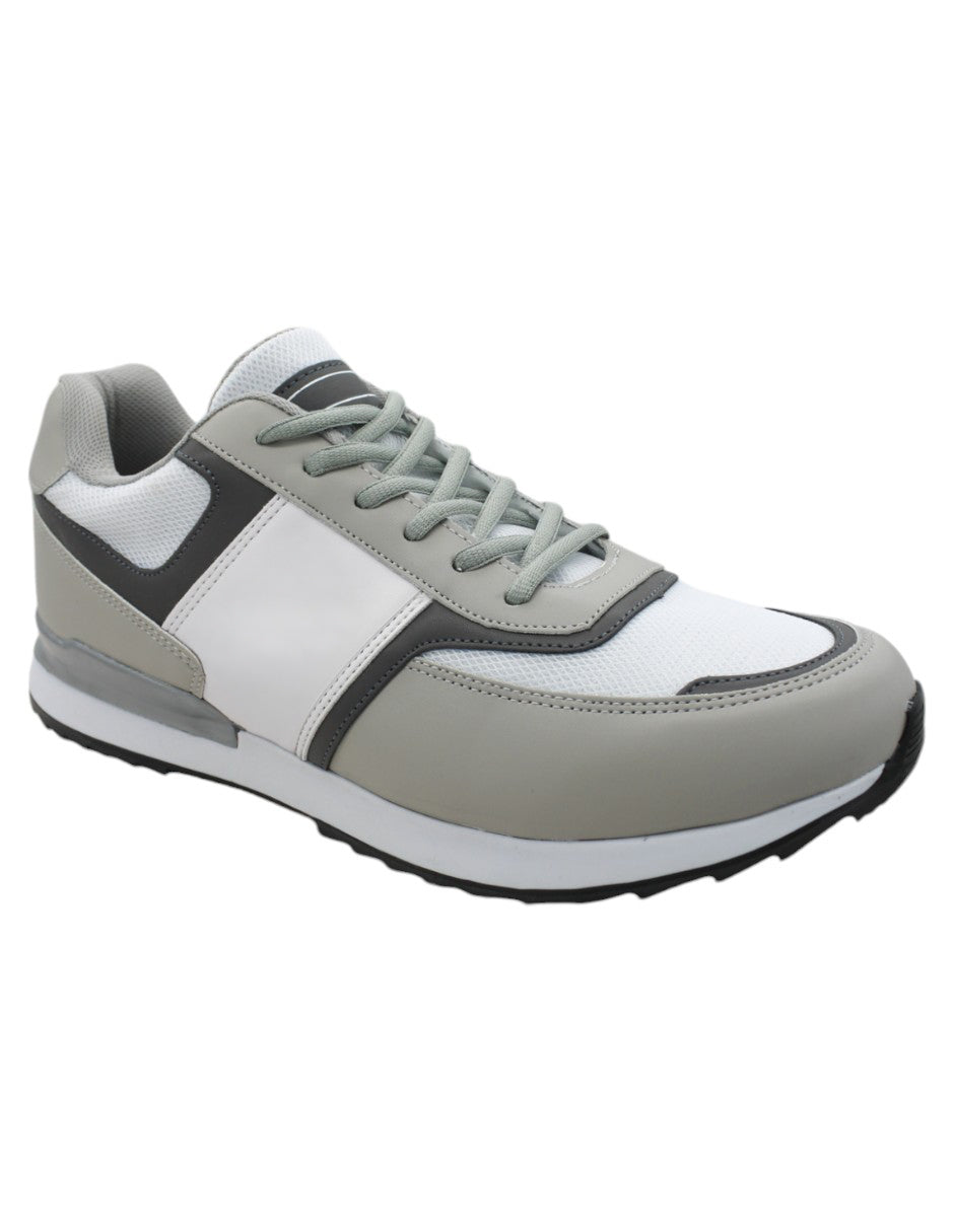 Tenis tipo deportivo Exterior Textil Color Blanco Para Hombre De RBCOLLECTION