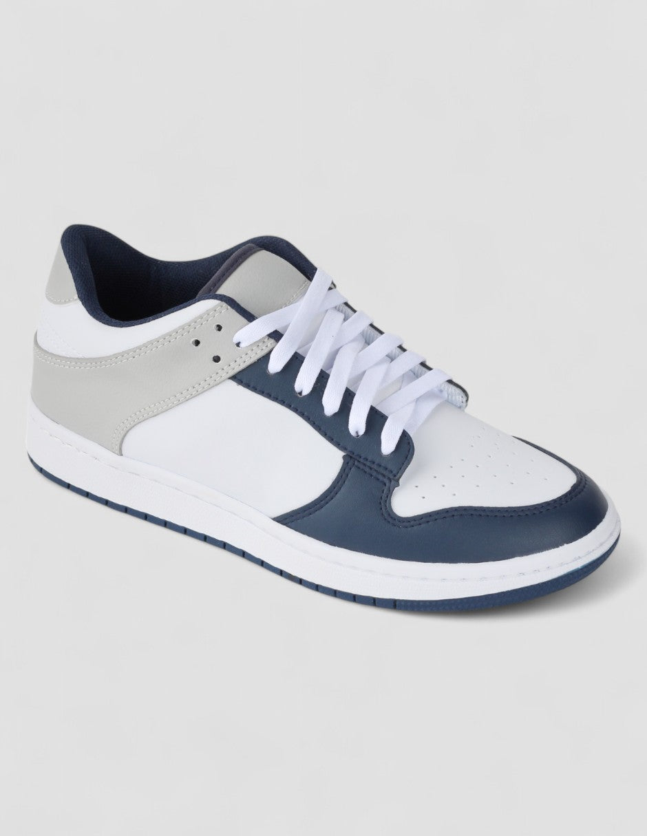 Tenis con cordones Urban Piel vegana - Azul