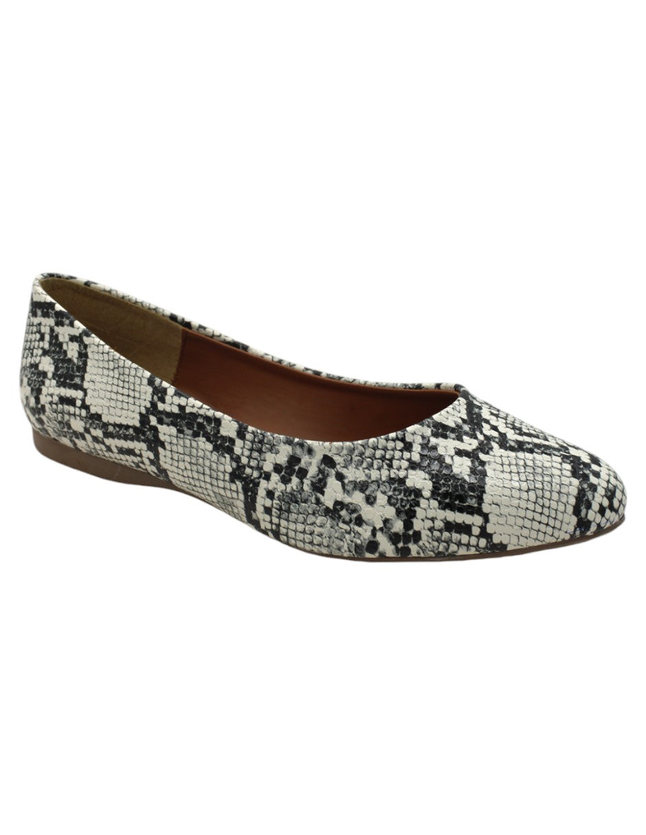 Flats puntales Exterior Piel vegana Color Blanco Para Mujer De RBCOLLECTION