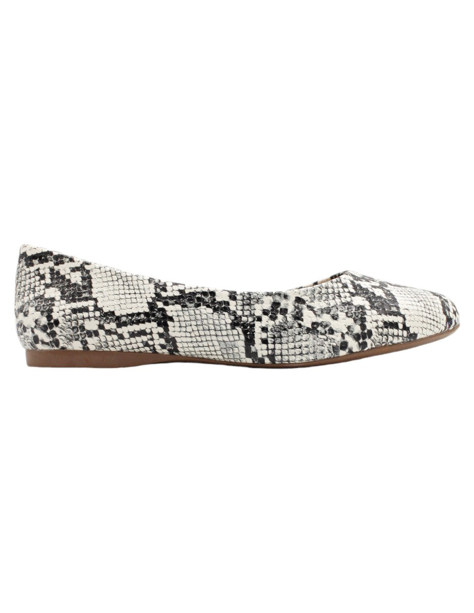 Flats puntales Sneaky en Piel vegana – Blanco