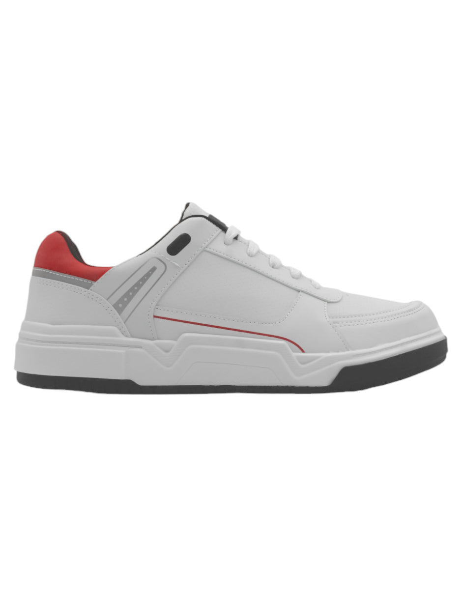 Tenis con cordones Citywalk en  Piel vegana - Blanco