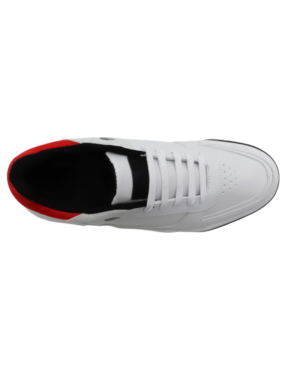 Tenis con cordones Citywalk en  Piel vegana - Blanco