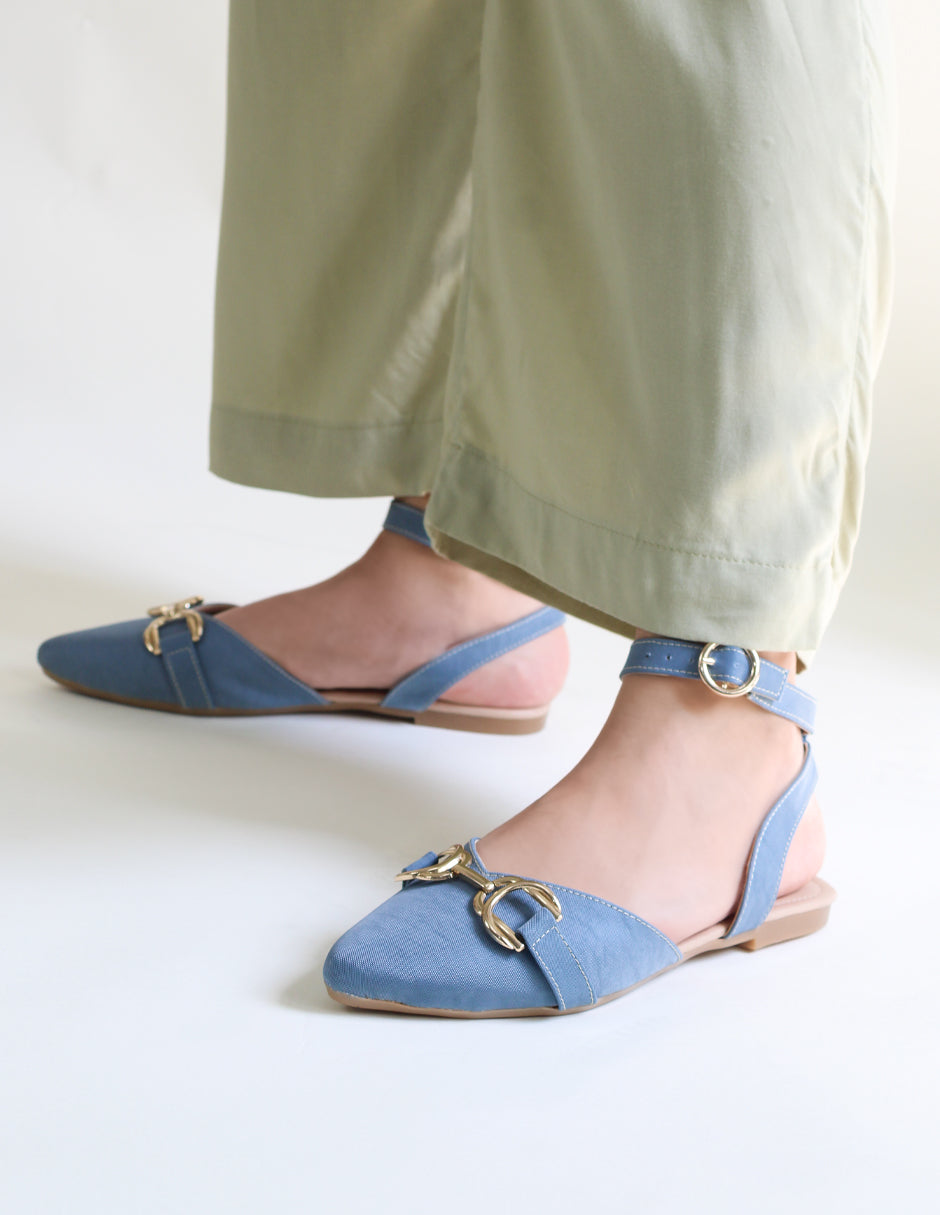 Loafers Onne en Textil – Azul