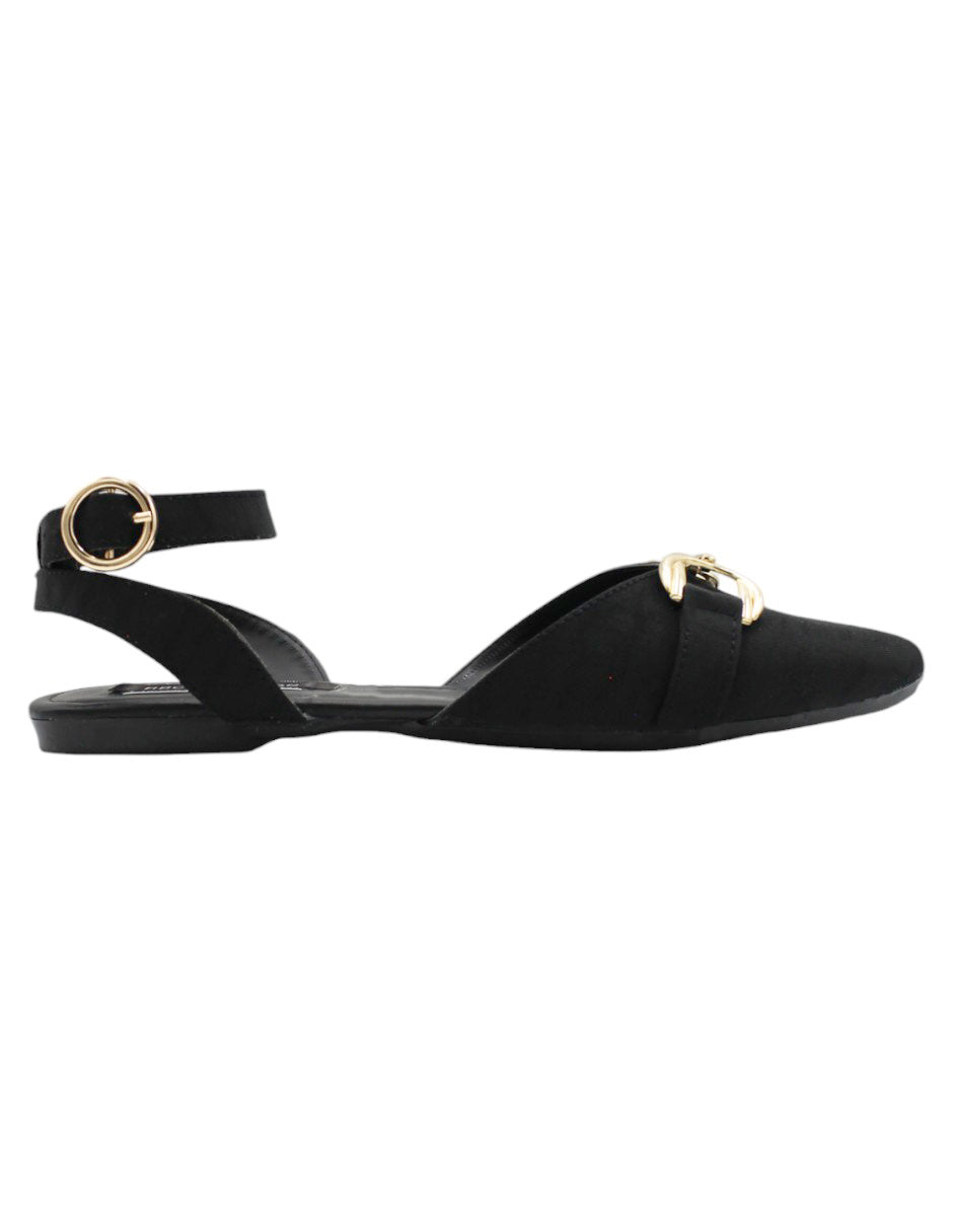 Loafers Onne en Textil – Negro