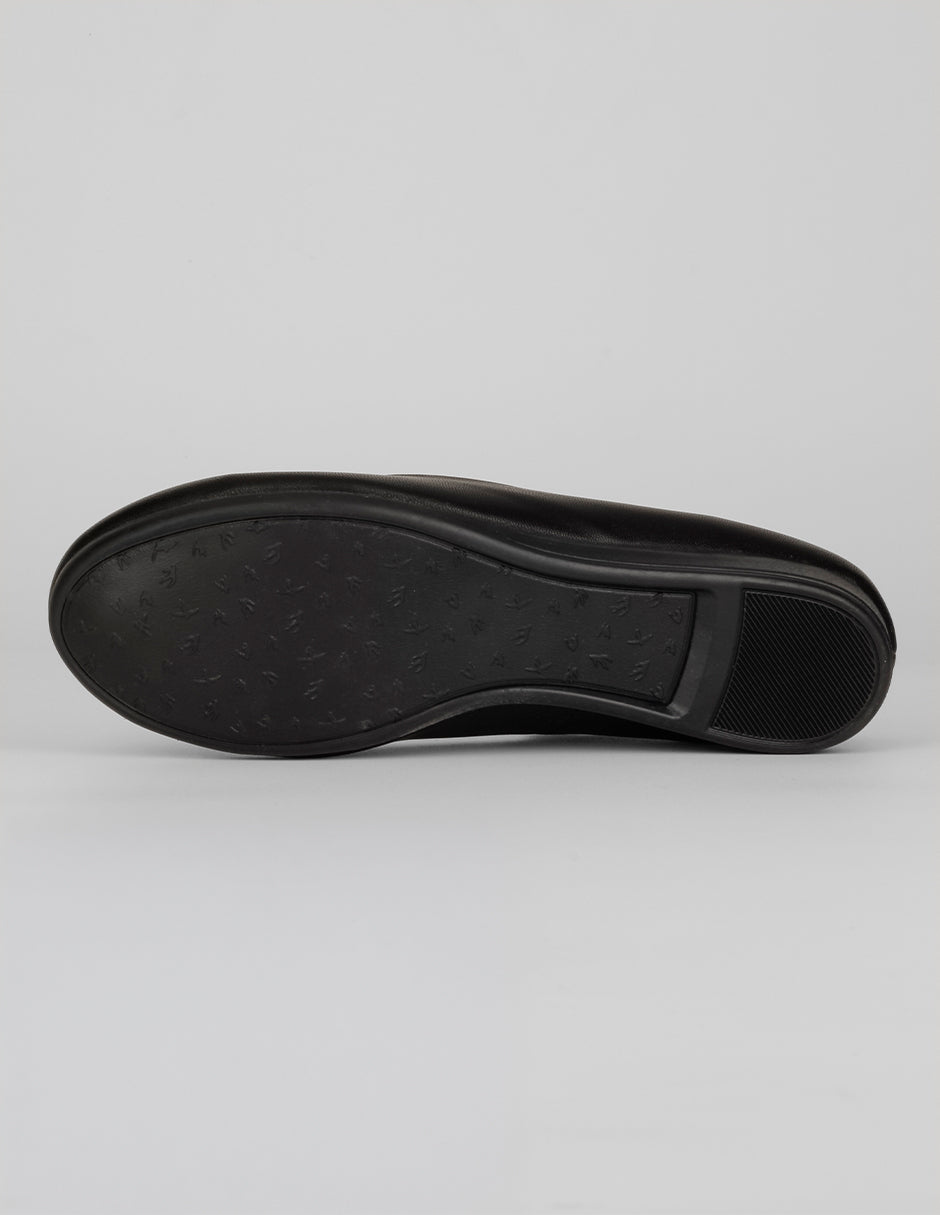 Flats clásicas Classy en Piel vegana – Negro