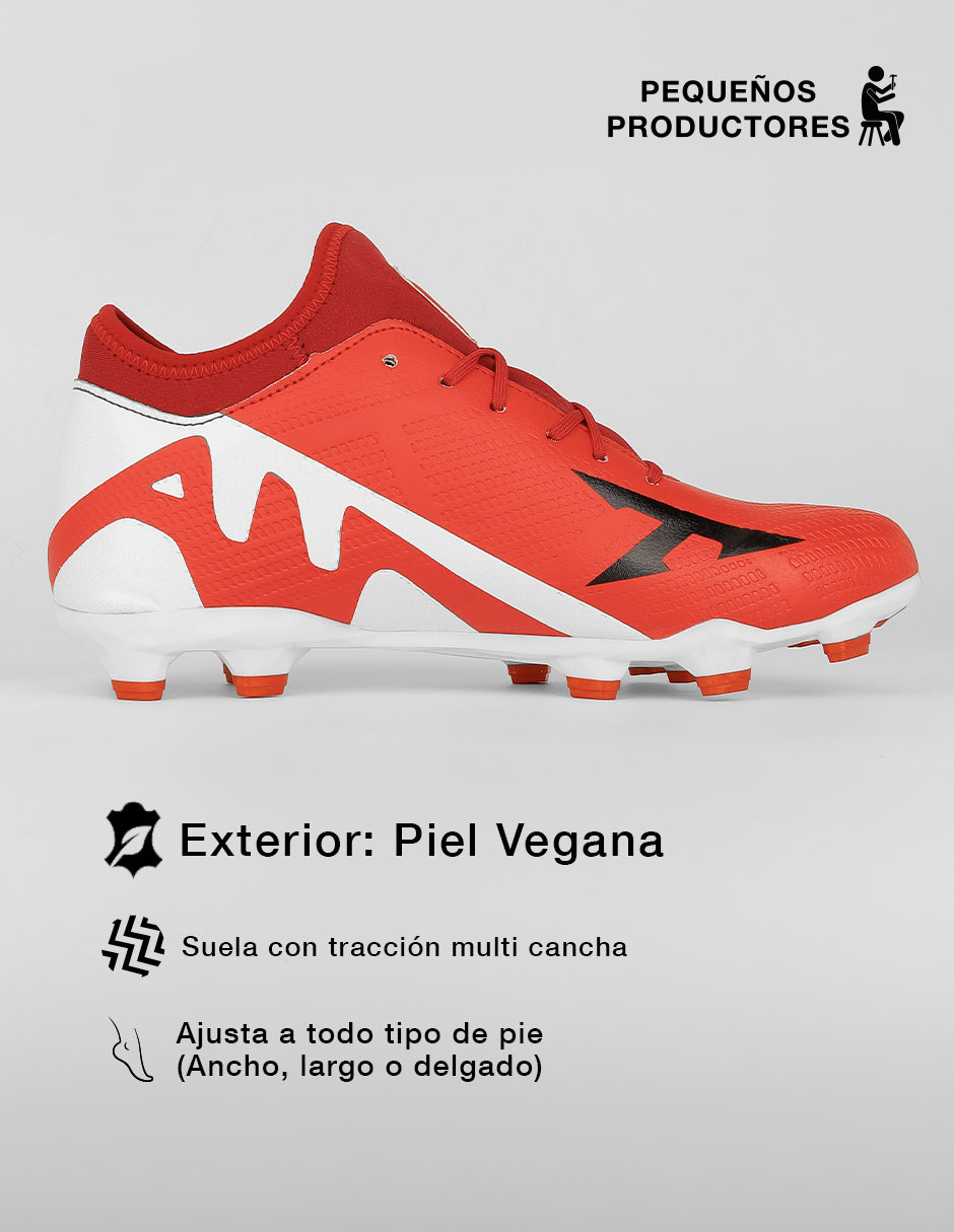 Tenis para fútbol  Sport en Sintético – Rojo