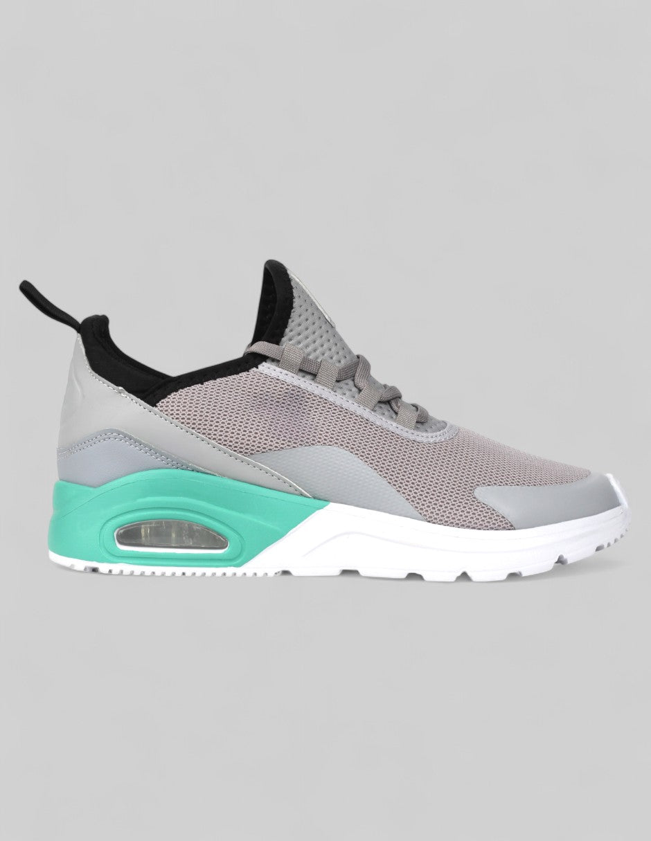 Tenis tipo deportivo Exterior Textil Color Gris Para Mujer De RBCOLLECTION